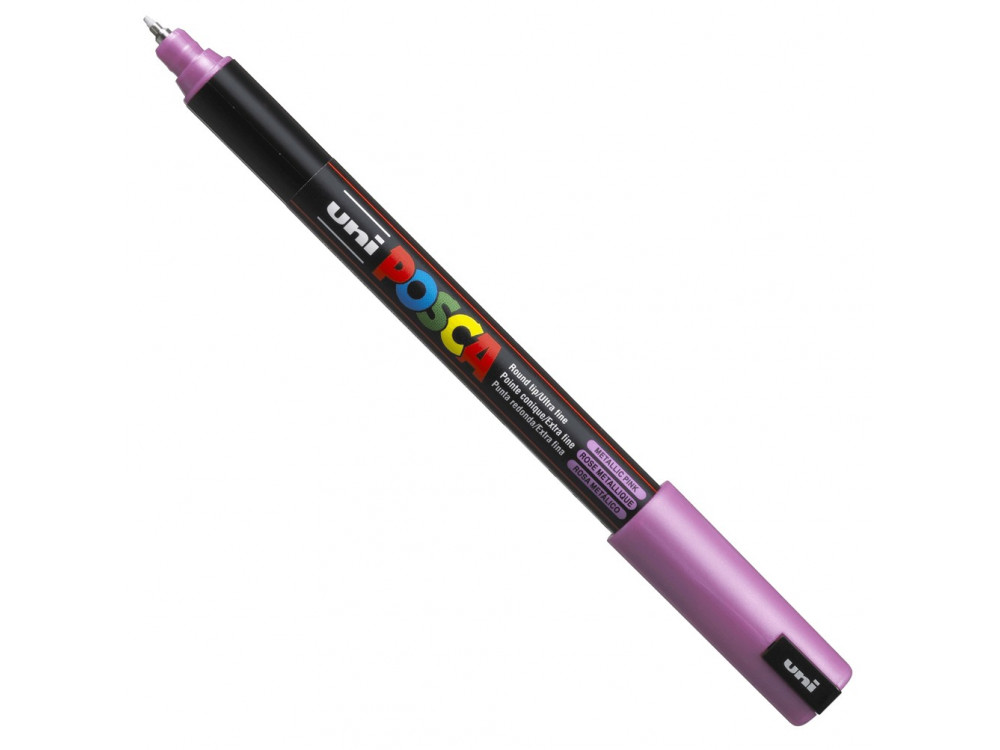 Marker Posca PC-1MR - Uni - różowy, metallic pink