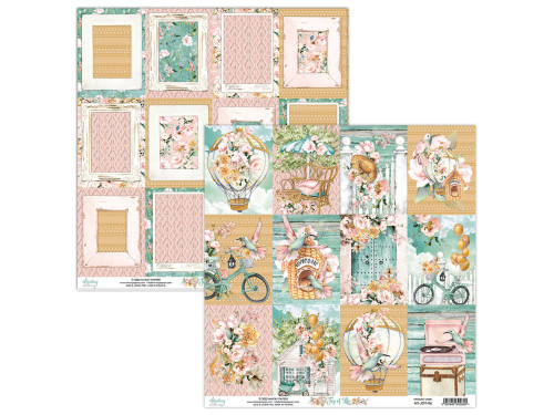 Papier do scrapbookingu 30,5 x 30,5 cm - Mintay - Joy of Life 06