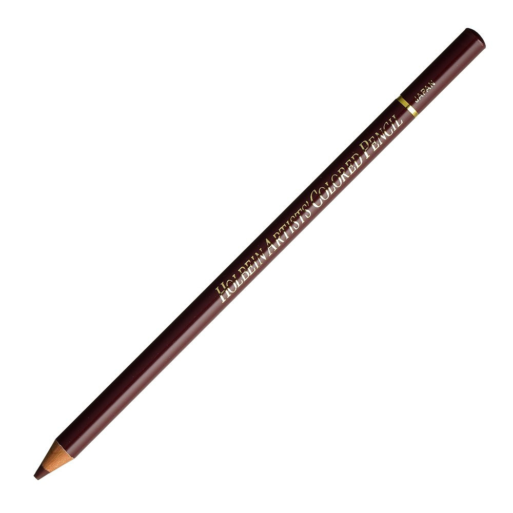 Artists' Colored Pencil - Holbein - 080, Burgundy