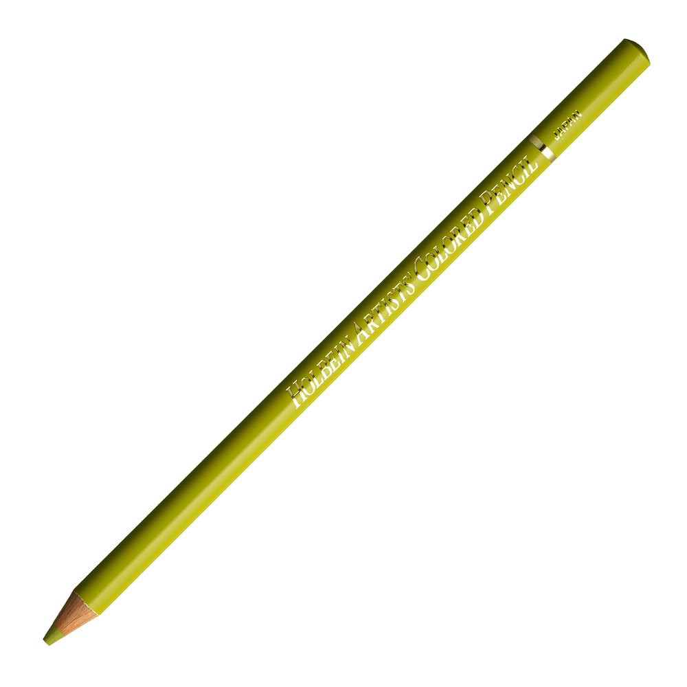 Artists' Colored Pencil - Holbein - 198, Olive Yellow