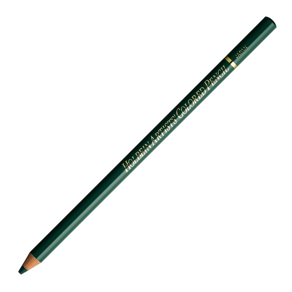 Artists' Colored Pencil - Holbein - 267, Forest Green