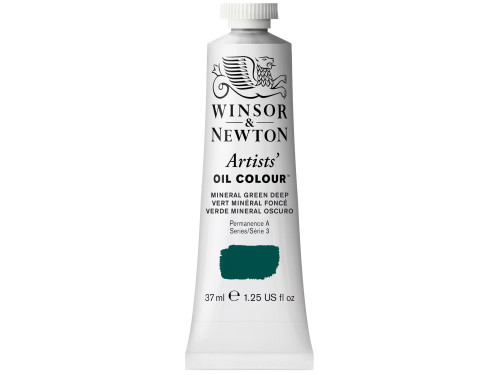 Oil paint Artists' Oil Colour - Winsor & Newton - Mineral Green Deep, 37 ml
