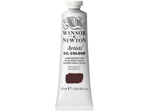 Oil paint Artists' Oil Colour - Winsor & Newton - Warm Brown Pink, 37 ml