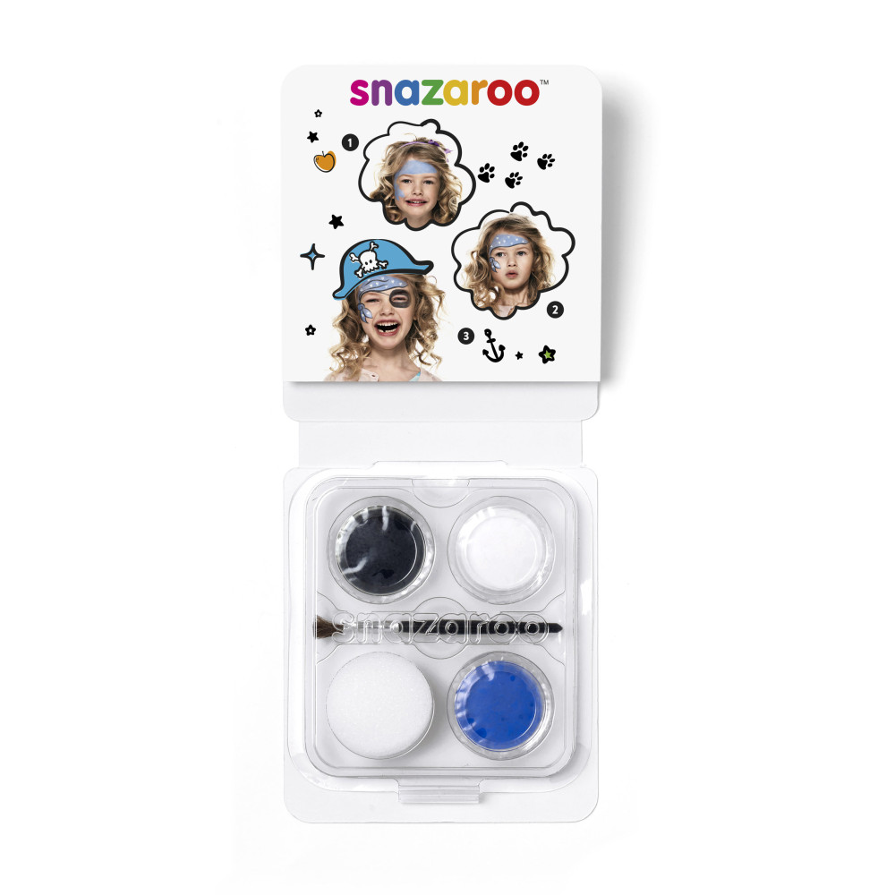 Mini face paint kit - Snazaroo - Blue Pirate