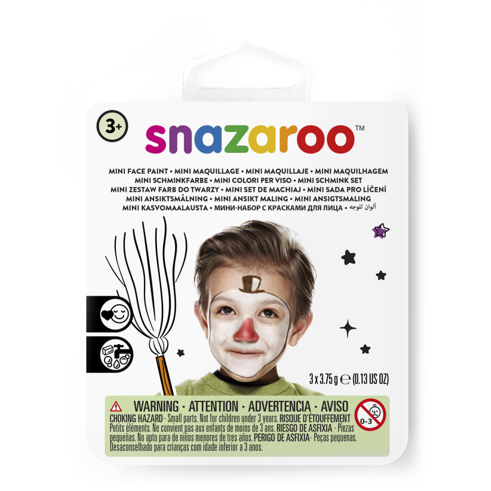 Mini face paint kit - Snazaroo - Snowman