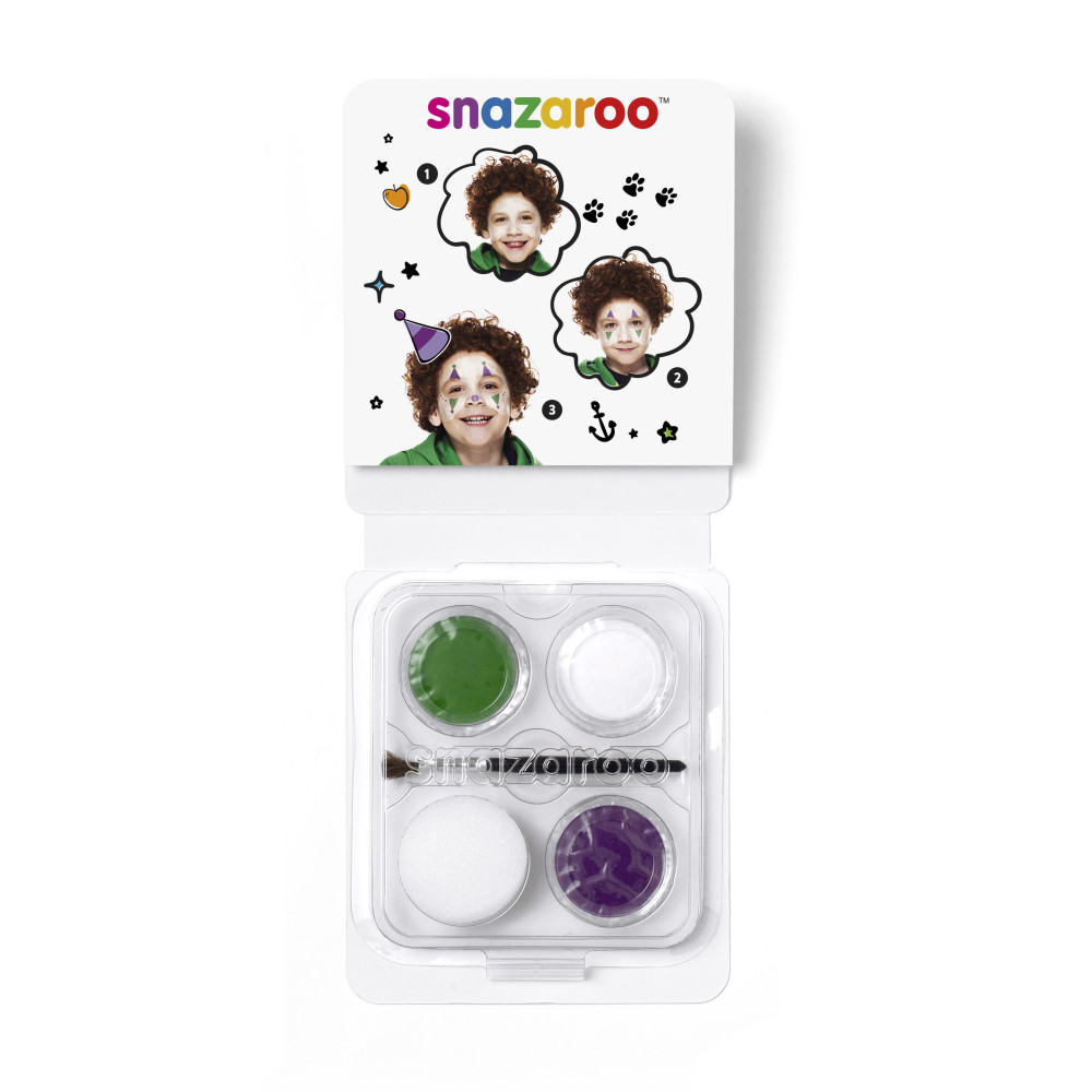 Mini face paint kit - Snazaroo - Jester