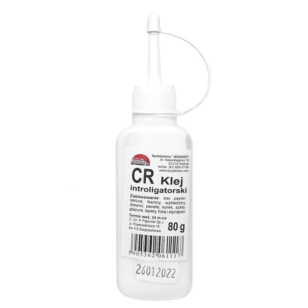Klej introligatorski CR w butelce - 80 g