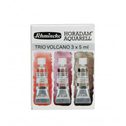 Zestaw farb akwarelowych Volcano Trio Horadam Aquarell - Schmincke - 3 x 5 ml
