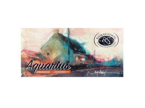 Set of Aquarius watercolor paints, Pasqualino Fracasso - Roman Szmal - 24 colors