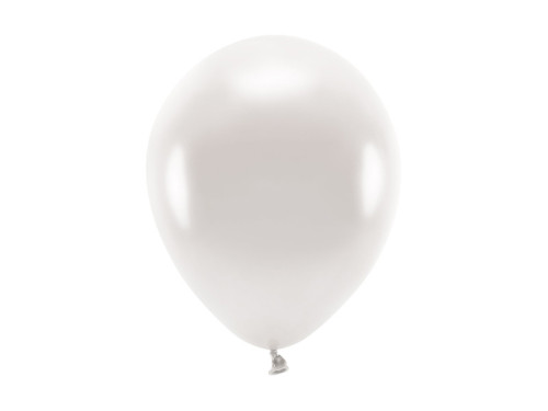 Balony lateksowe Eco, metalizowane - perłowe, 26 cm, 10 szt.