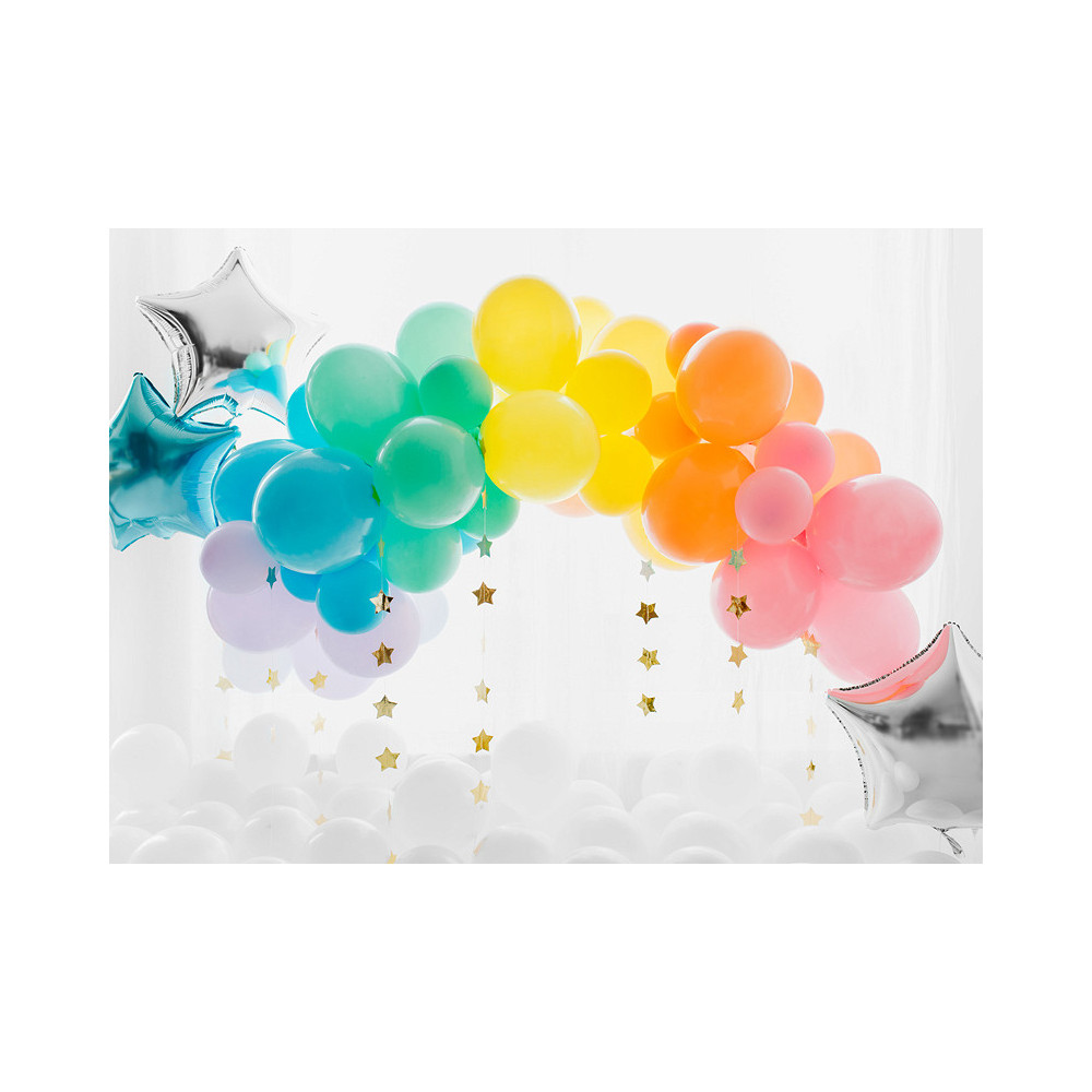 Balony lateksowe Eco, pastelowe - niebieskie, 26 cm, 10 szt.