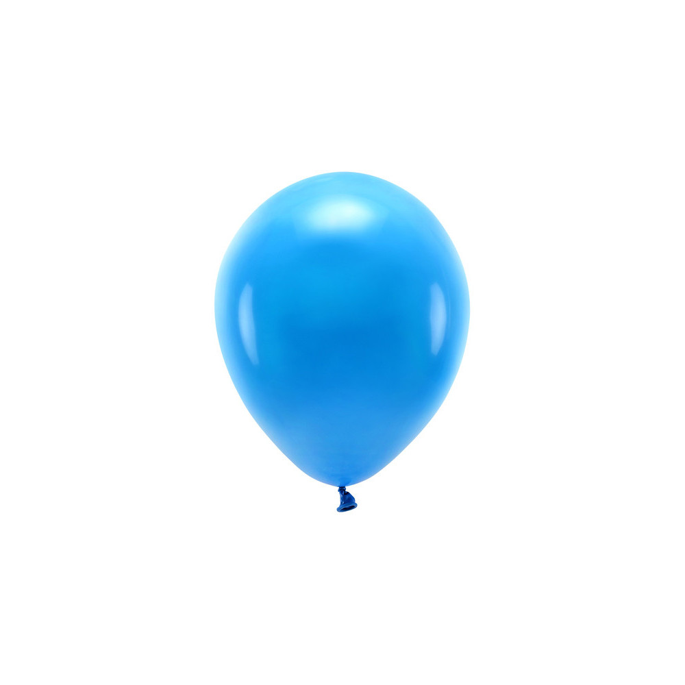 Latex Pastel Eco balloons - blue, 26 cm, 10 pcs.