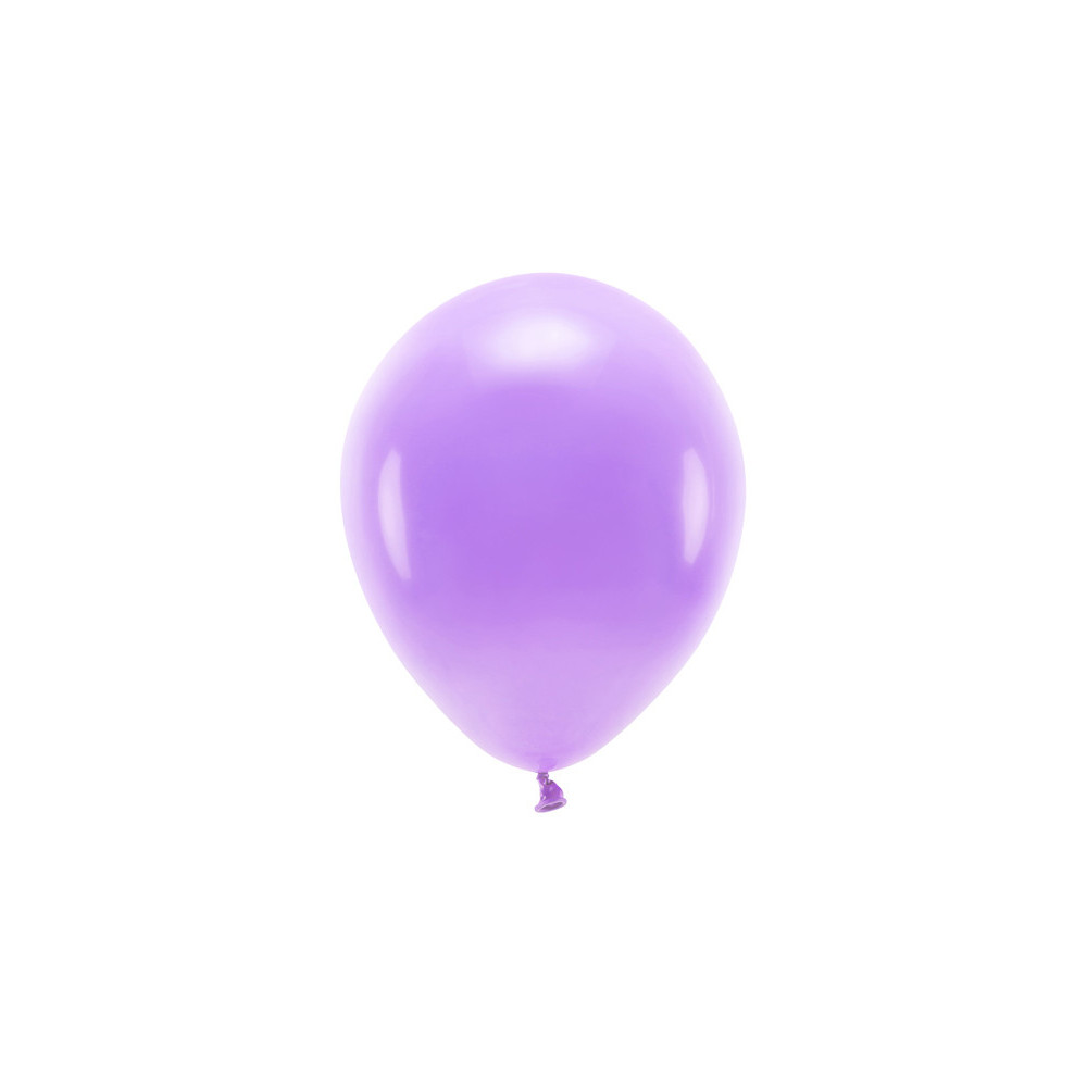 Latex Pastel Eco balloons - lavender, 26 cm, 10 pcs.
