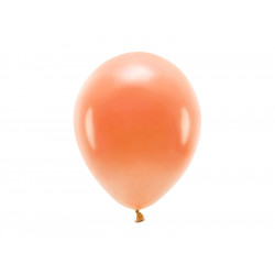 Balony lateksowe Eco, pastelowe - pomarańczowe, 26 cm, 10 szt.