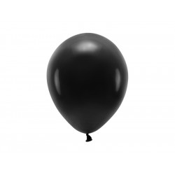 Latex Pastel Eco balloons - black, 26 cm, 10 pcs.