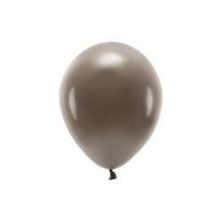 Balony lateksowe Eco, pastelowe - brązowe, 26 cm, 10 szt.