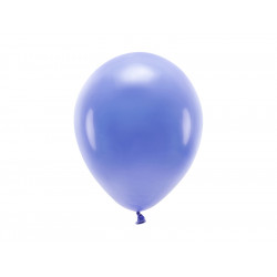 Balony lateksowe Eco, pastelowe - ultramaryna, 26 cm, 10 szt.