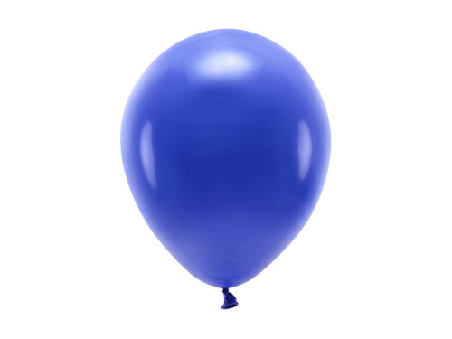 Latex Pastel Eco balloons - navy blue, 26 cm, 10 pcs.