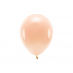 Balony lateksowe Eco, pastelowe - brzoskwiniowe, 26 cm, 10 szt.