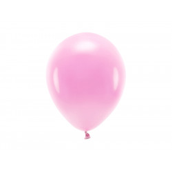 Balony lateksowe Eco, pastelowe - różowe, 26 cm, 10 szt.