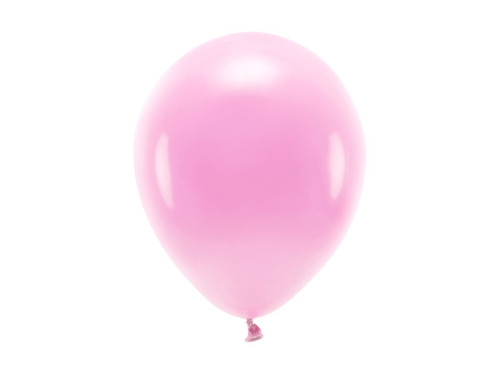 Latex Pastel Eco balloons - pink, 26 cm, 10 pcs.