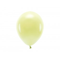 Latex Pastel Eco balloons - light yellow, 26 cm, 10 pcs.