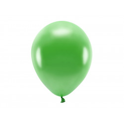 Balony lateksowe Eco, metalizowane - zielona trawa, 30 cm, 10 szt.