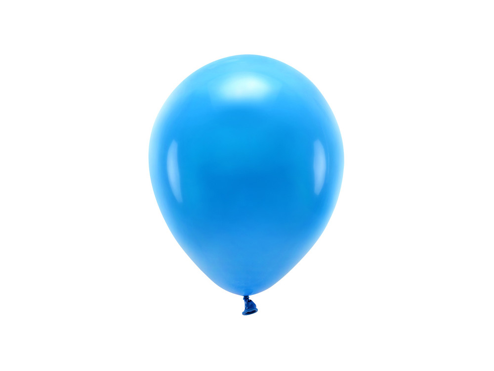 Balony lateksowe Eco, pastelowe - niebieskie, 30 cm, 10 szt.