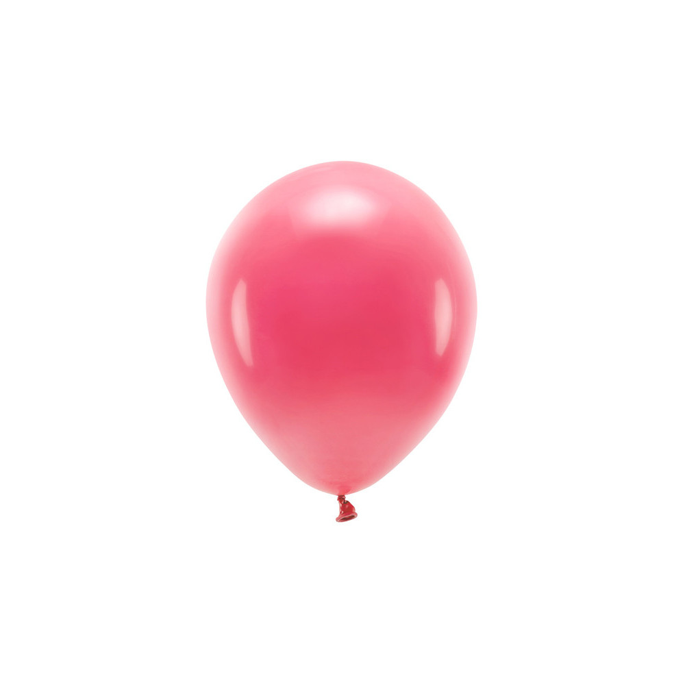 Latex Pastel Eco balloons - light red, 30 cm, 10 pcs.