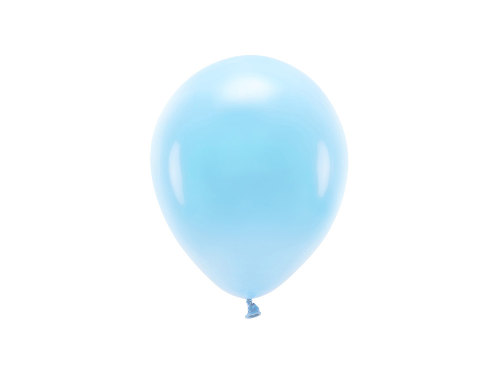 Latex Pastel Eco balloons - sky blue, 30 cm, 10 pcs.