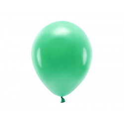 Balony lateksowe Eco, pastelowe - zielone, 30 cm, 10 szt.