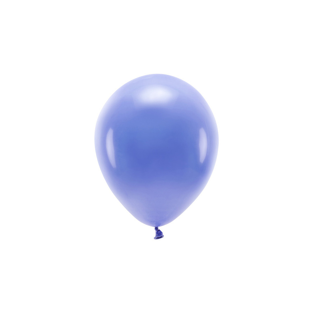 Latex Pastel Eco balloons - ultramarine blue, 30 cm, 10 pcs.
