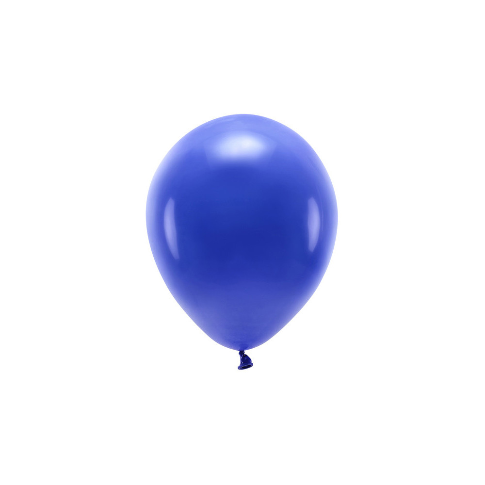 Latex Pastel Eco balloons - navy blue, 30 cm, 10 pcs.