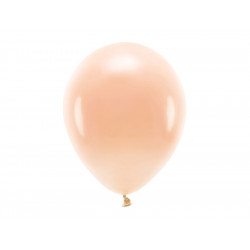 Latex Pastel Eco balloons - peach, 30 cm, 10 pcs.