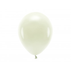 Balony lateksowe Eco, pastelowe - kremowe, 30 cm, 10 szt.