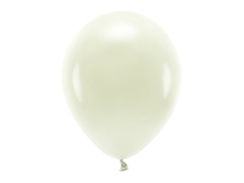 Latex Pastel Eco balloons - cream, 30 cm, 10 pcs.