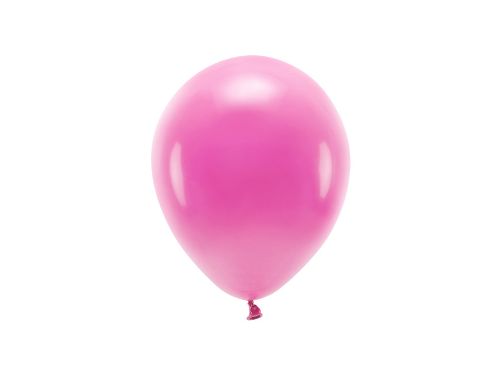Latex Pastel Eco balloons - fuchsia, 30 cm, 10 pcs.