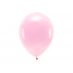 Balony lateksowe Eco, pastelowe - jasnoróżowe, 30 cm, 10 szt.