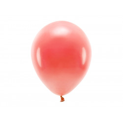 Latex Pastel Eco balloons - coral, 30 cm, 10 pcs.