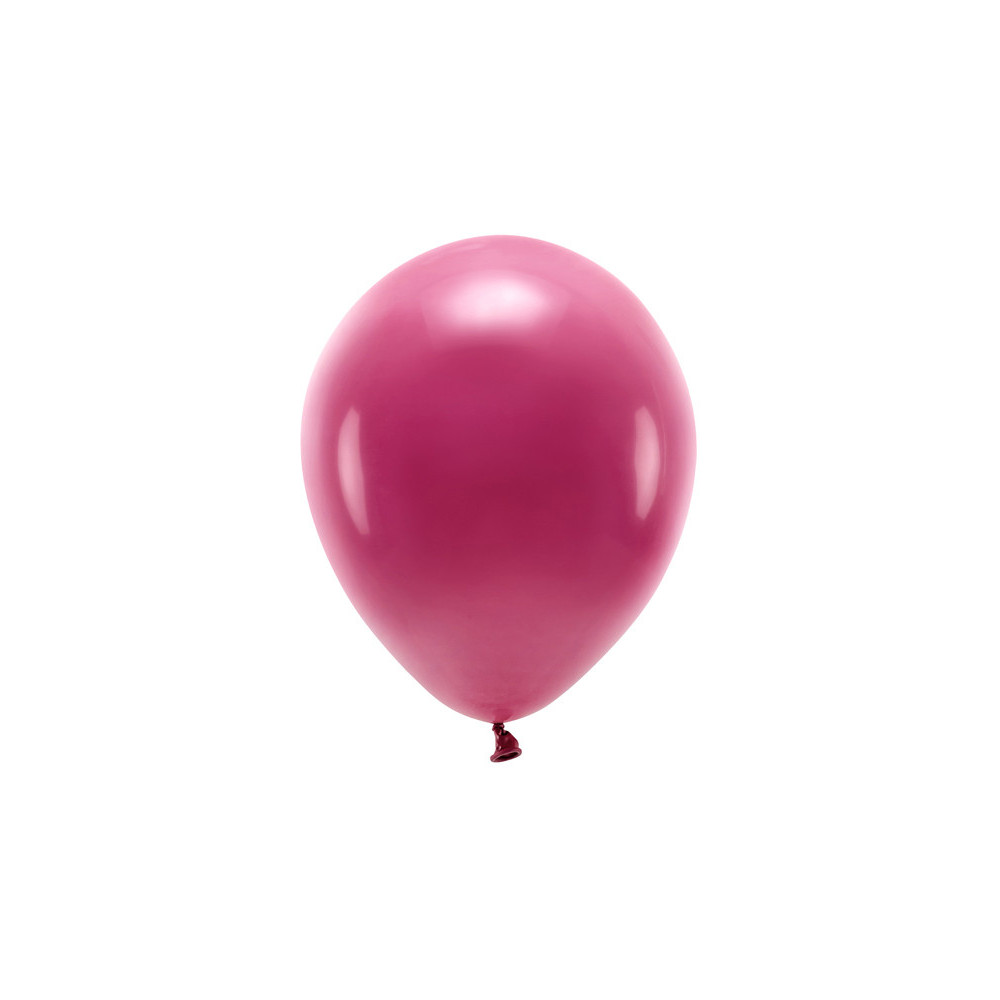Latex Pastel Eco balloons - bordeaux, 30 cm, 10 pcs.