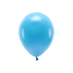 Latex Pastel Eco balloons - turquoise, 30 cm, 10 pcs.