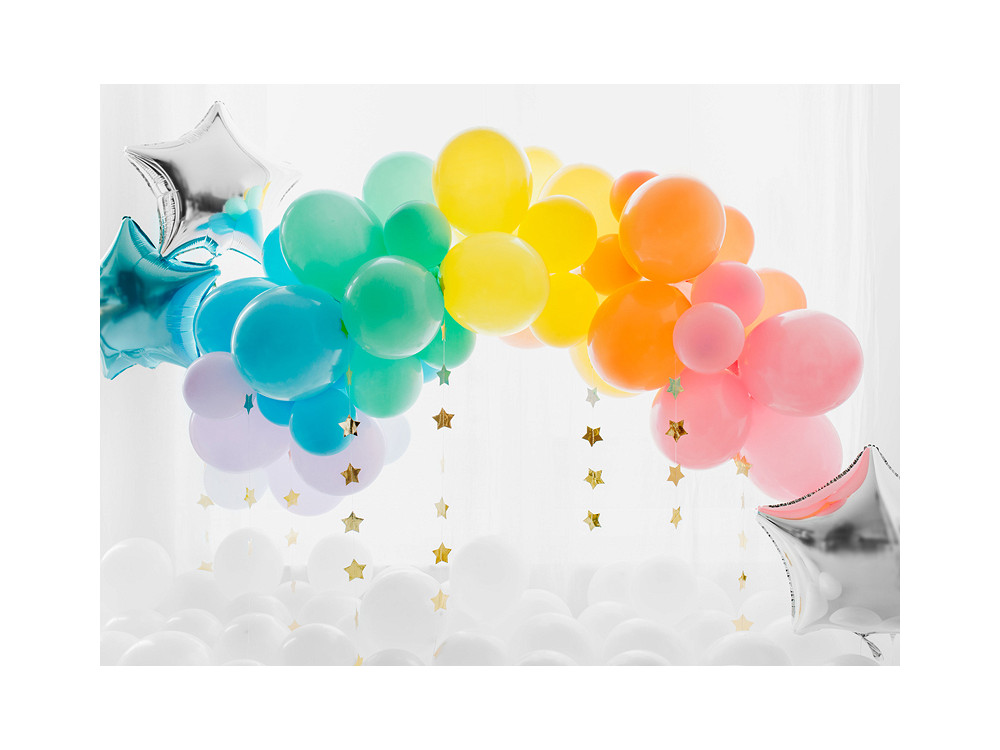 Balony lateksowe Eco, pastelowe - jasnożółte, 30 cm, 10 szt.