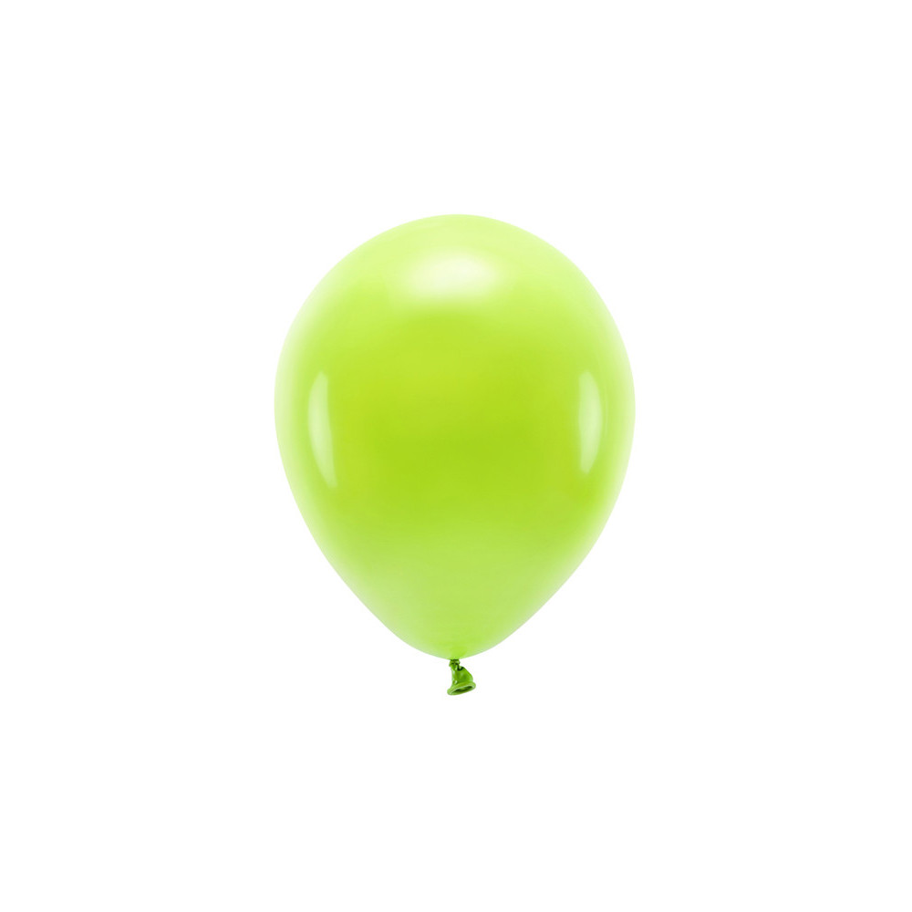 Latex Pastel Eco balloons - green apple, 30 cm, 10 pcs.