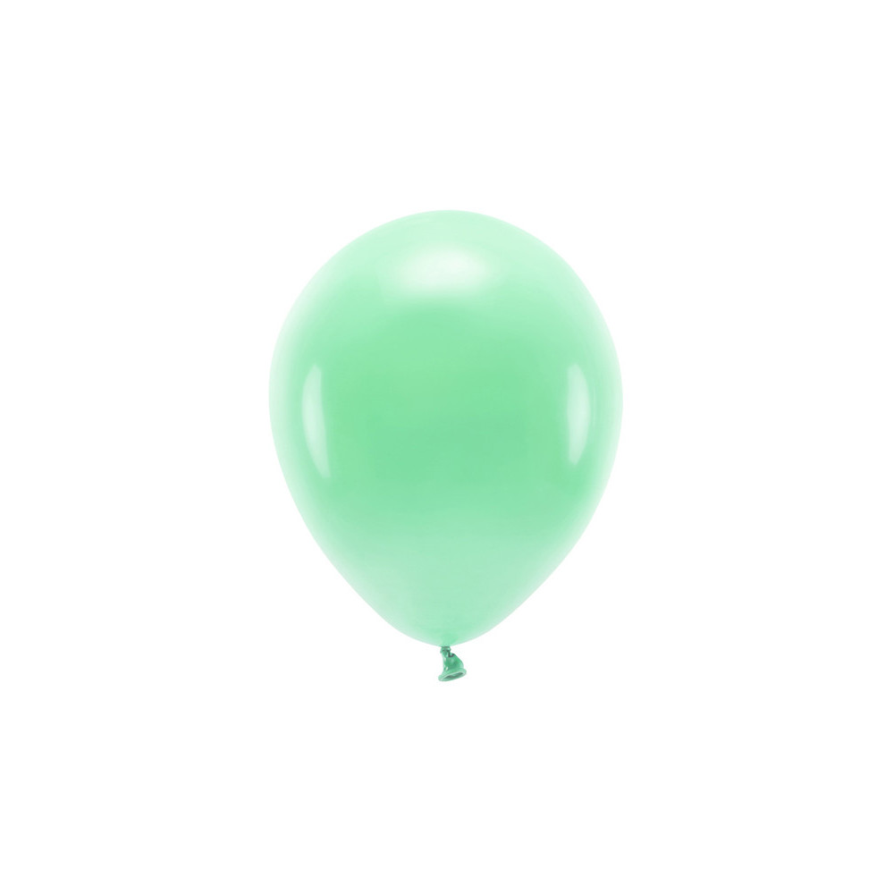 Latex Pastel Eco balloons - mint, 30 cm, 10 pcs.