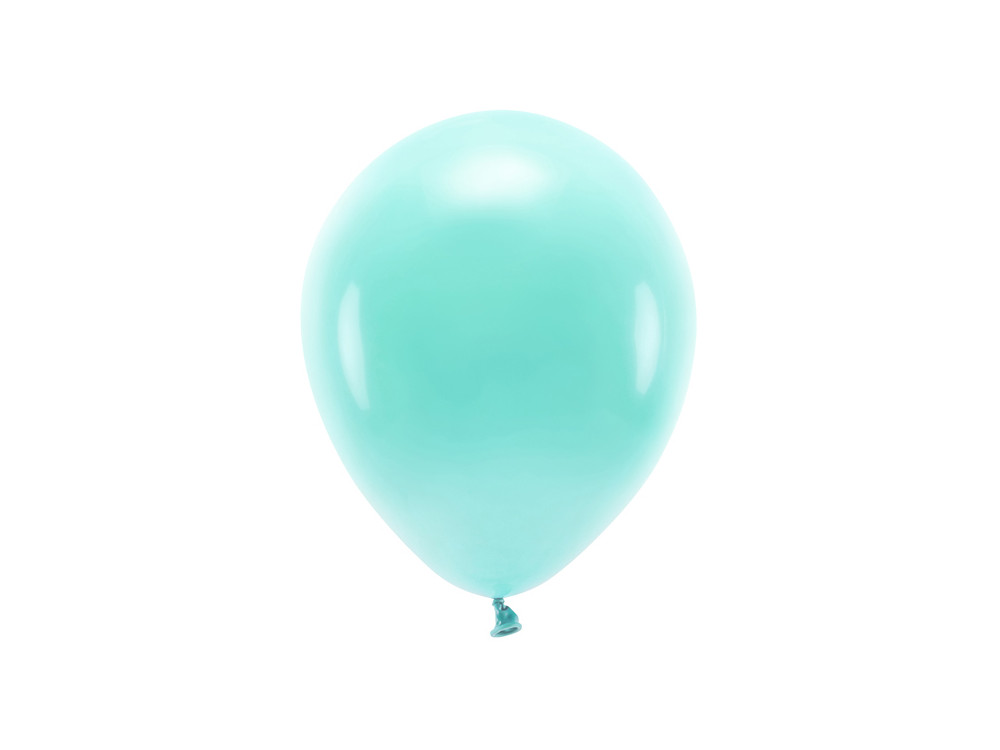 Balony lateksowe Eco, pastelowe - ciemna mięta, 30 cm, 10 szt.