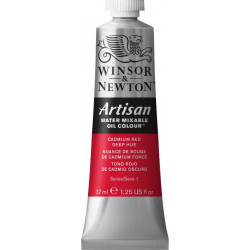 Farba olejna Artisan Water - Winsor & Newton - Cadmium Red Deep Hue, 37 ml