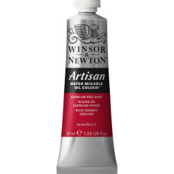 Artisan Water oil paint - Winsor & Newton - Cadmium Red Dark, 37 ml
