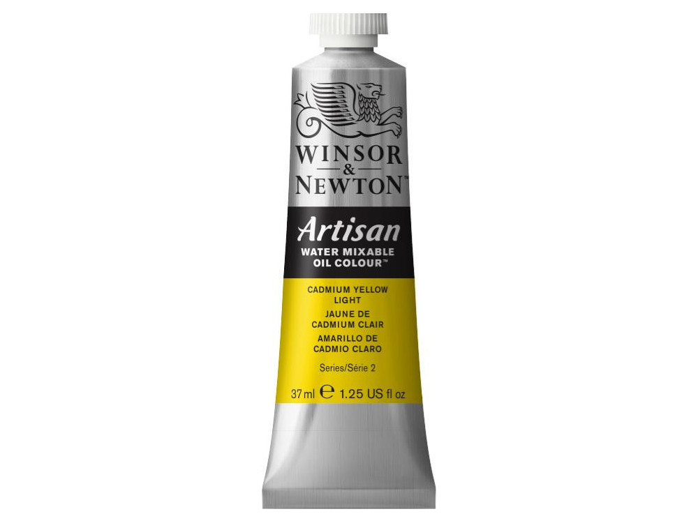 Artisan Water oil paint - Winsor & Newton - Cadmium Yellow Light, 37 ml