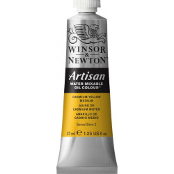 Farba olejna Artisan Water - Winsor & Newton - Cadmium Yellow Medium, 37 ml