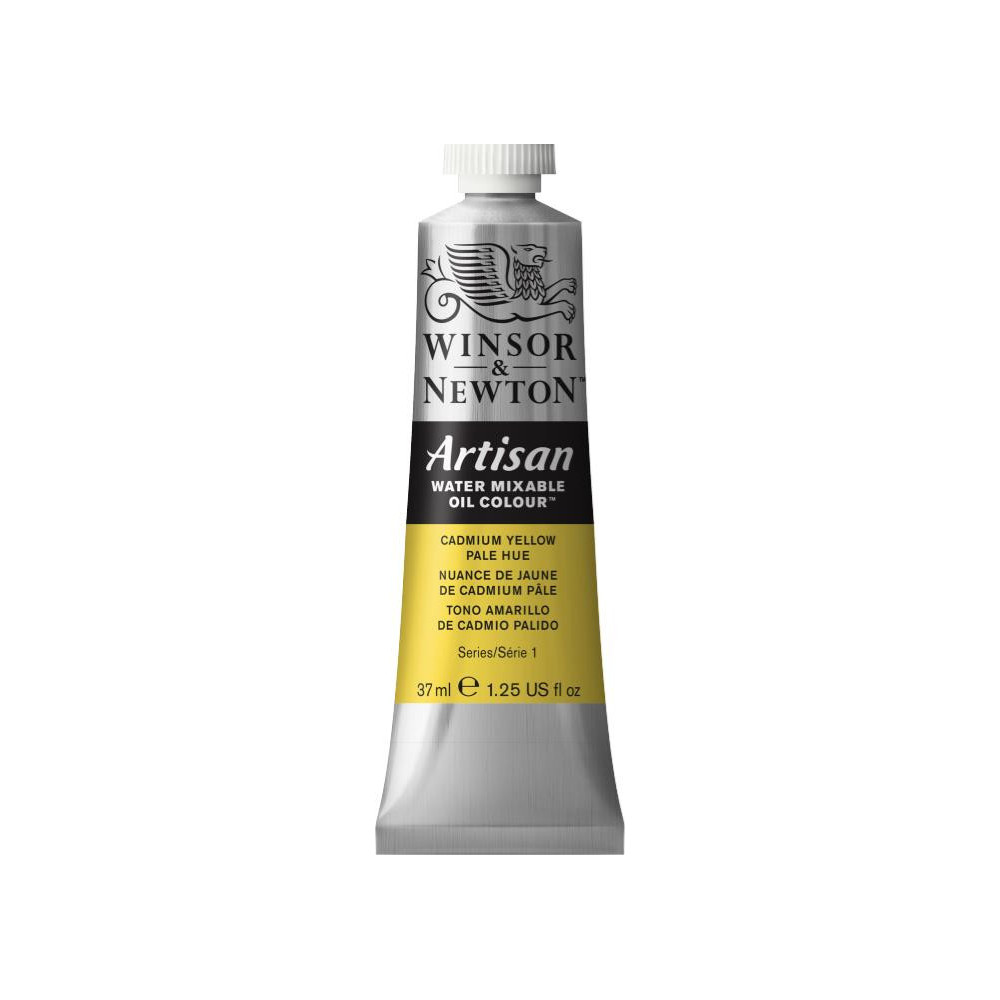 Artisan Water oil paint - Winsor & Newton - Cadmium Yellow Pale Hue, 37 ml
